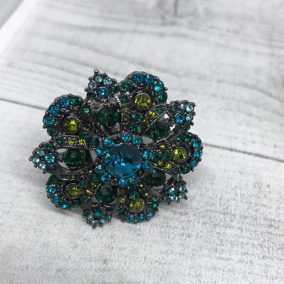 Huge bundle lot 12 rings sizes 8 and 9 variety costume and fashion - Picture 9 of 10